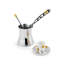 Pomegranate Demitasse Set and Coffee Pot