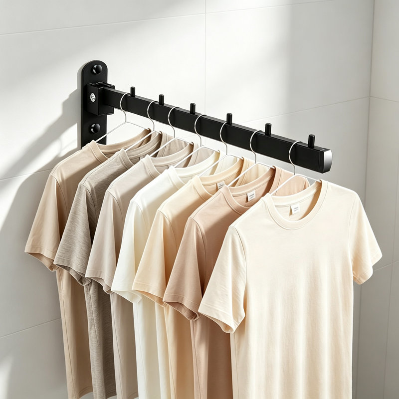 Stainless Steel Wall-Mounted Drying Rack