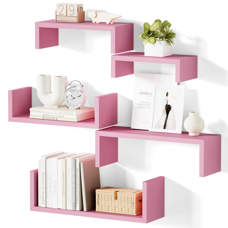 Floating Shelf, Pink