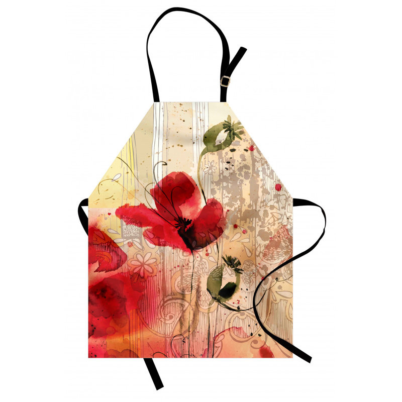 Tablier à fleurs