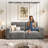 82" Velvet Square Arm Loveseat Sofa, Premium Upholstered Living Room Sofa Couch-1507138522