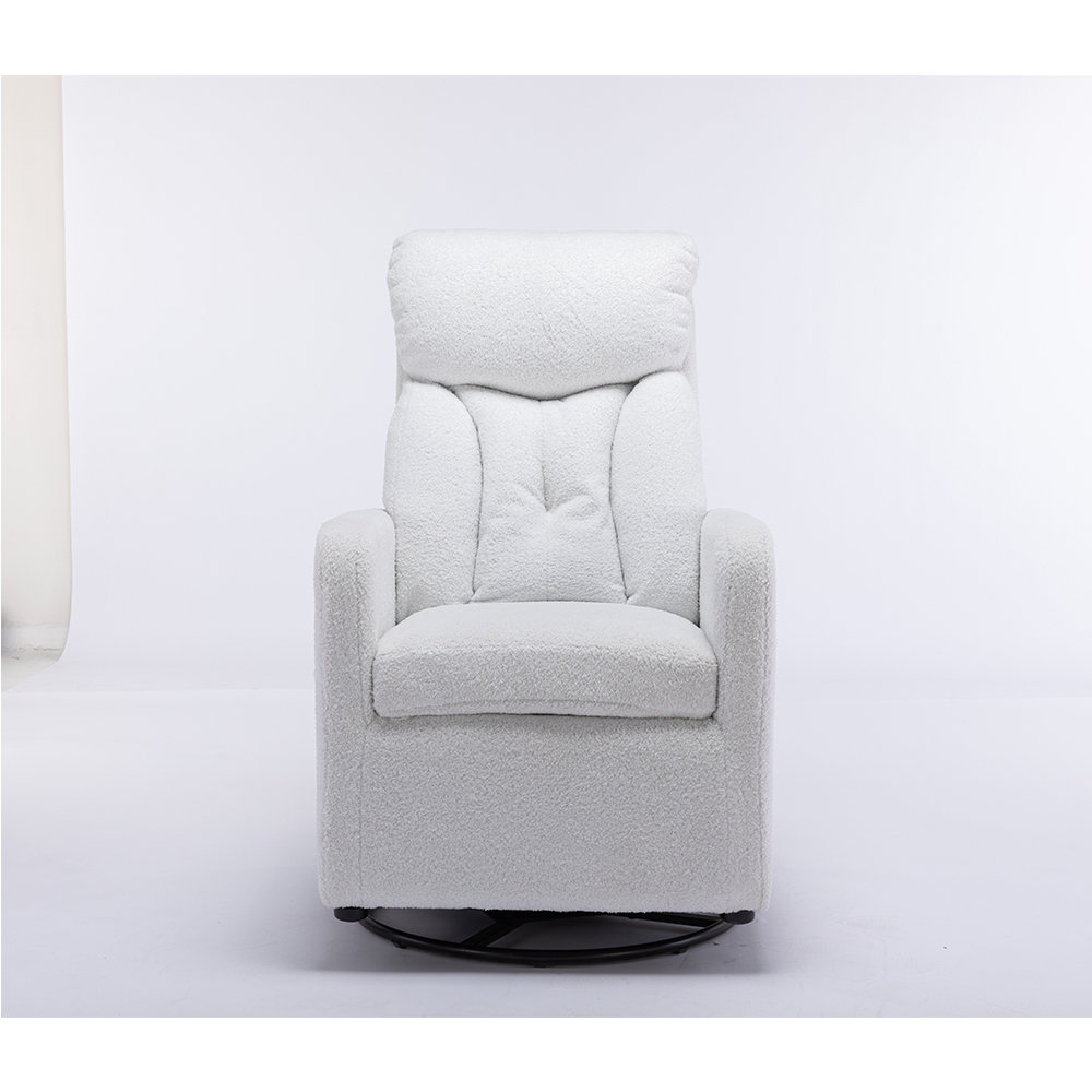 Latitude Run® Worceer Upholstered Swivel Armchair | Wayfair