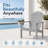 Pakkdiarie HDPE Stackable Adirondack Chairs with Cup Holders, All-Weather Outdoor Patio Chairs-1803586830-1802343055