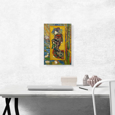 " The Courtesan 1887 " by Vincent Van Gogh Painting Print