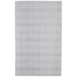 Highview Hand Woven Polyester Striped Area Rug in Gray
