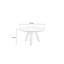Leedey Oak Round Wood Top Dining Table-1402446395
