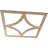 32"OD x 20 1/2"ID x 1/4"T Statesman Wood Fretwork Pierced Ceiling Medallion, Birch-63412332-63412329