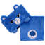 Care Bears: boîte de rangement - ours grincheux - bac à thème bleu, contenant de rangement en tissu, couvercle supérieur ouvert, porte-jouets, livres et plus, sous licence-36226833
