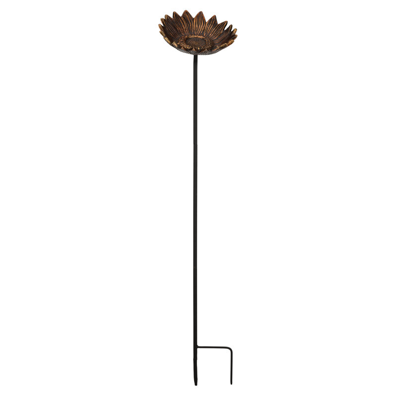 Piquet de jardin en fonte - tournesol
