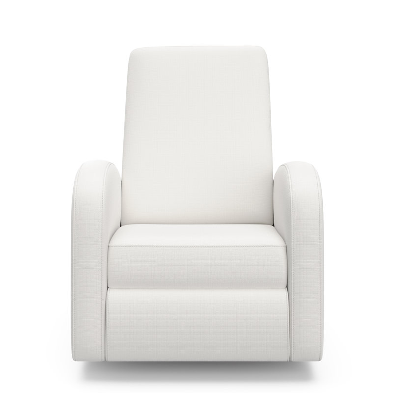 Fauteuil inclinable électrique pivotant avec USB Santa Monica, Ivoire tressé