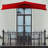 Summertime Umbrellas 3 Half Umbrella Outdoor Patio Shade - 9' Patio Umbrella with Easy Crank - Small Canopy for Balcony, Table, or Deck by Pure Garden-19445932