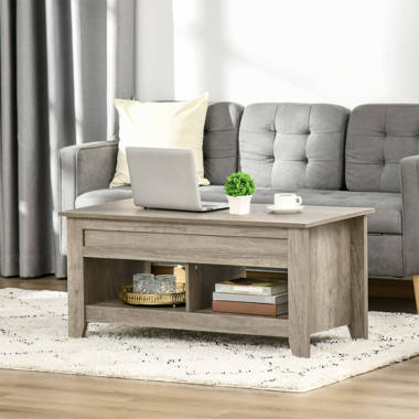 Wally Lift-Top Trunk Coffee Table With Storage