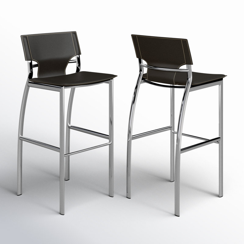 Danielsville Stool, Black, Bar Stool - 30"
