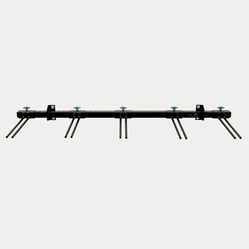 Support à ski Solitude | Système de rangement mural réglable | Peut contenir 10 paires de skis