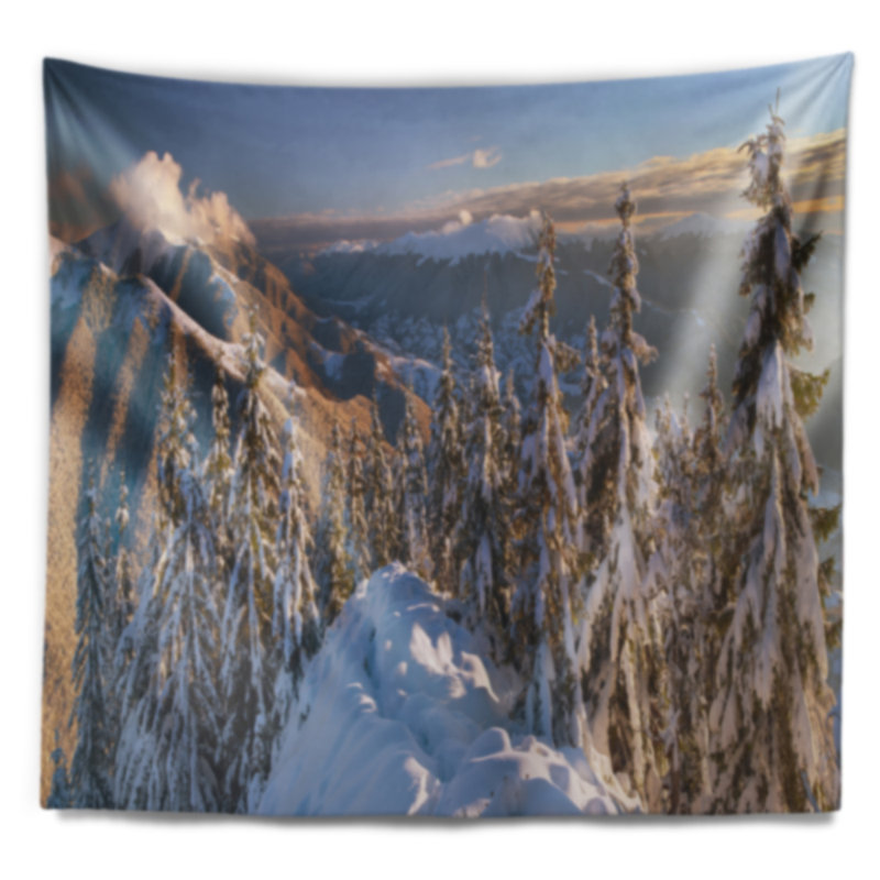 Polyester Tapestry, 78" H x 92" W