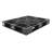 48 in. x 40 in. x 6 in. Black Plastic Pallet/Skid