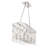 Dyan 8 - Light Steel Dimmable Kitchen Island Square / Rectangle Chandelier