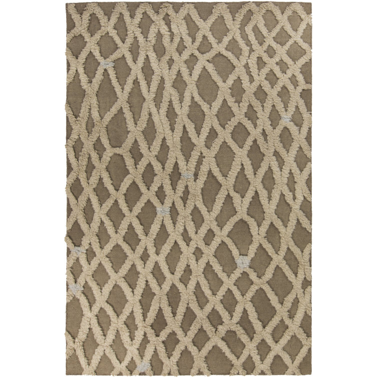 Aubriana Wool Oriental Indoor Rug