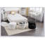 Repose-pieds rond avec repose-pieds en velours-2147201024