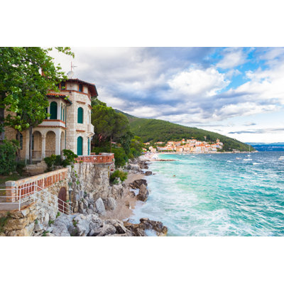 Moscenicka Draga, Croatie. par Kasto80 - Photographie sur toile tendue