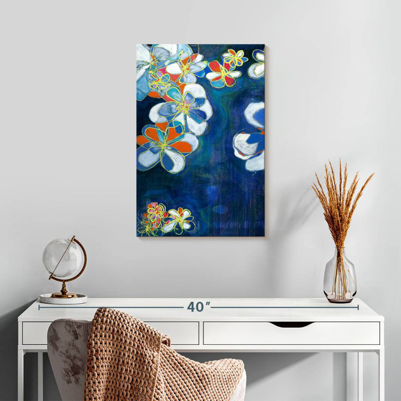 Harnek Night Blooms I, H 24 po x l 16 po