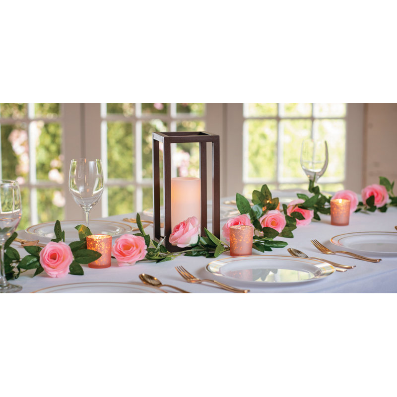 12'' in. Faux Rose Garland