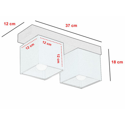 Partee Semi Flush Mount