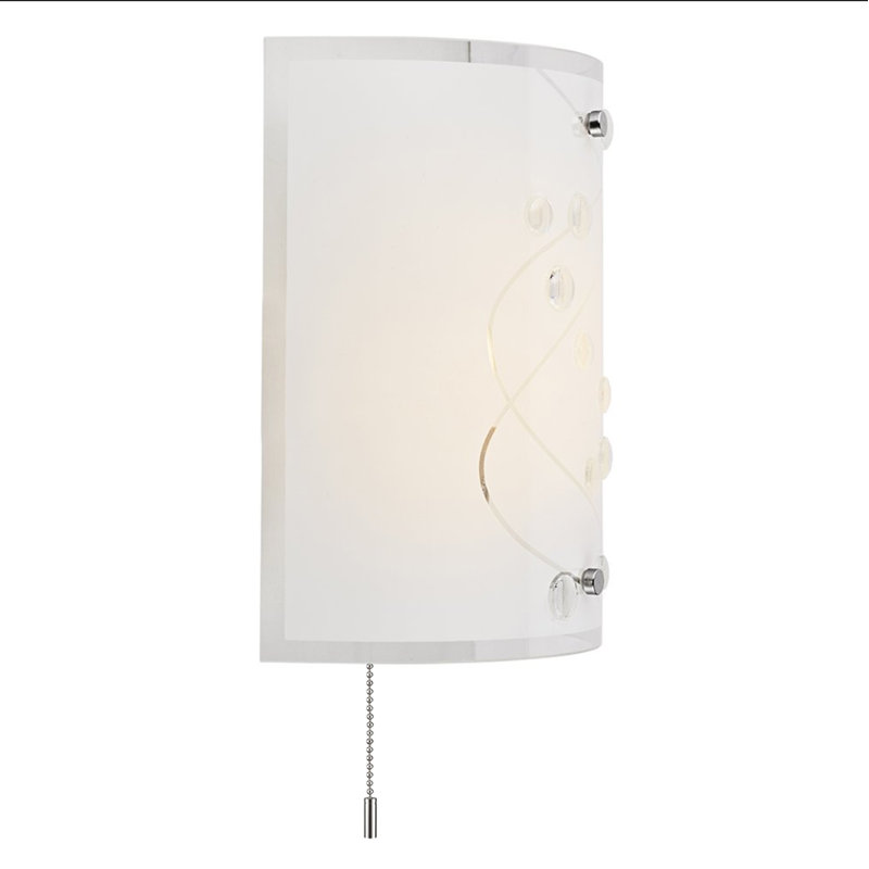 Carisbrooke Glass Flush Mounted Sconce