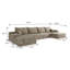 Canapé modulaire 135 po avec 1 repose-pieds Cloud-715005515-715005488-715005518
