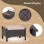 Repose-pieds d'extérieur avec coussin 2 pièces Berenices-394867432