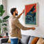 Modernist Piano Art Deco - Wrapped Canvas-1876123160-1876123247