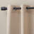 Akari Slub Textured Linen Blend Semi Sheer Grommet Curtain Panel-32960500-32960497
