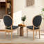 Chaise de salle à manger en cuir-312591445