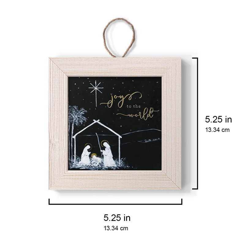 Ornement photo «Joy to the world»