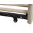 Twin Size Upholstered Daybed With Trundle And USB Charging Design, Velvet Upholstered Daybed Frame, Twin Sofa Bed For Living Room Bedroom, No Box Spring Needed,Plush Velvet Fabric LIGHT BEIGE 2#