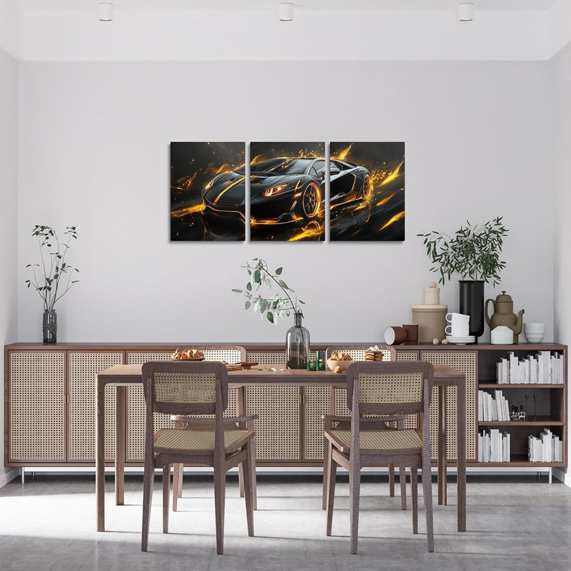 3 Piece Wrapped Canvas Print