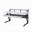 Bureau pour ordinateur Vion 71 pouces, noir, 3 niveaux Vion-112302847