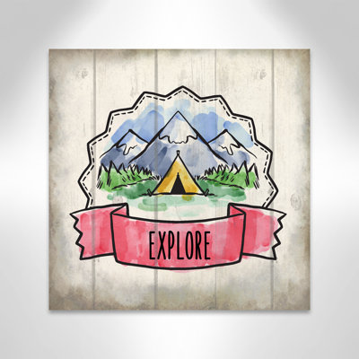 Adventure is out There 2' Canvas Art
