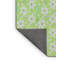 Tapis vert/blanc à motifs Jenne-1947016764