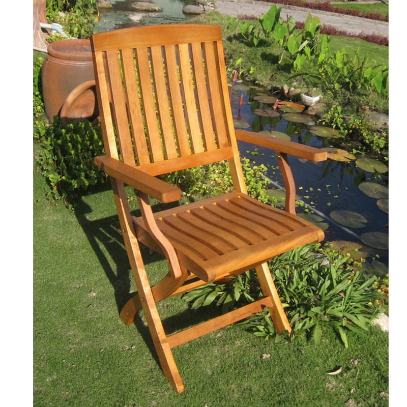 Blaser 2 - Person Wood Patio Dining Set with Round Table