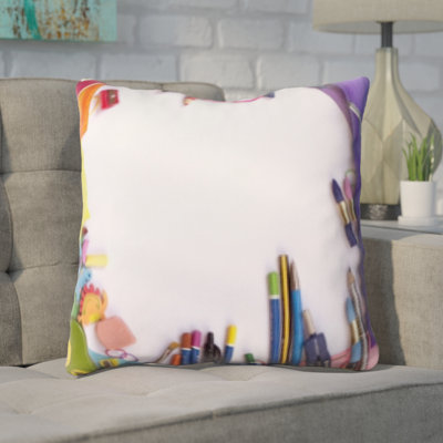 Microsuede Throw Pillow