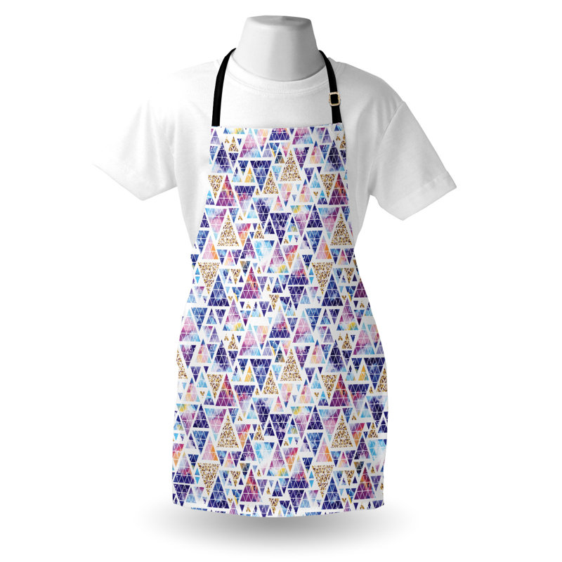 Geometric Bib Apron