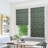  Blue, Handmade 100% Blackout Soft and Cozy Pure Linen Roman Shade with Floral Block Print for Window Corded Blinds, Home Décor French Doors, Window Treatment, Rameshwaram-1010279995