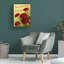 Floral, fleurs rouges, 1919, impression sur toile-90734461