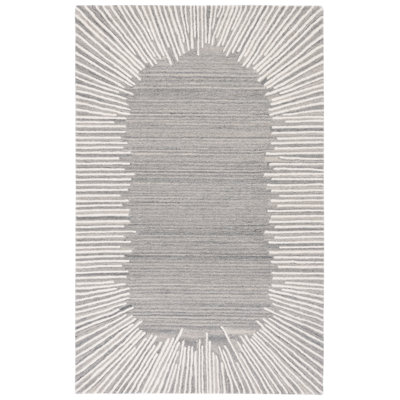 Tapis gris / ivoire Fifth Avenue 129