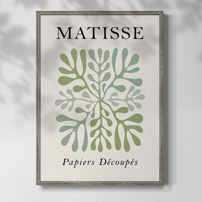Matisse CCLxxxxi, reproduction d'art encadrée - bois massif
