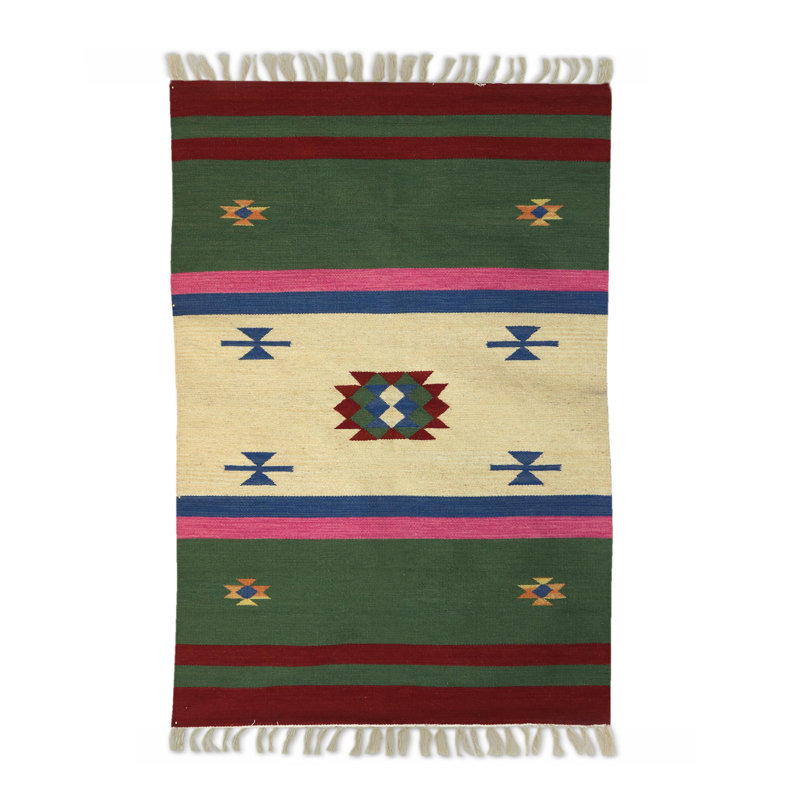 Wool Southwestern Indoor Rug