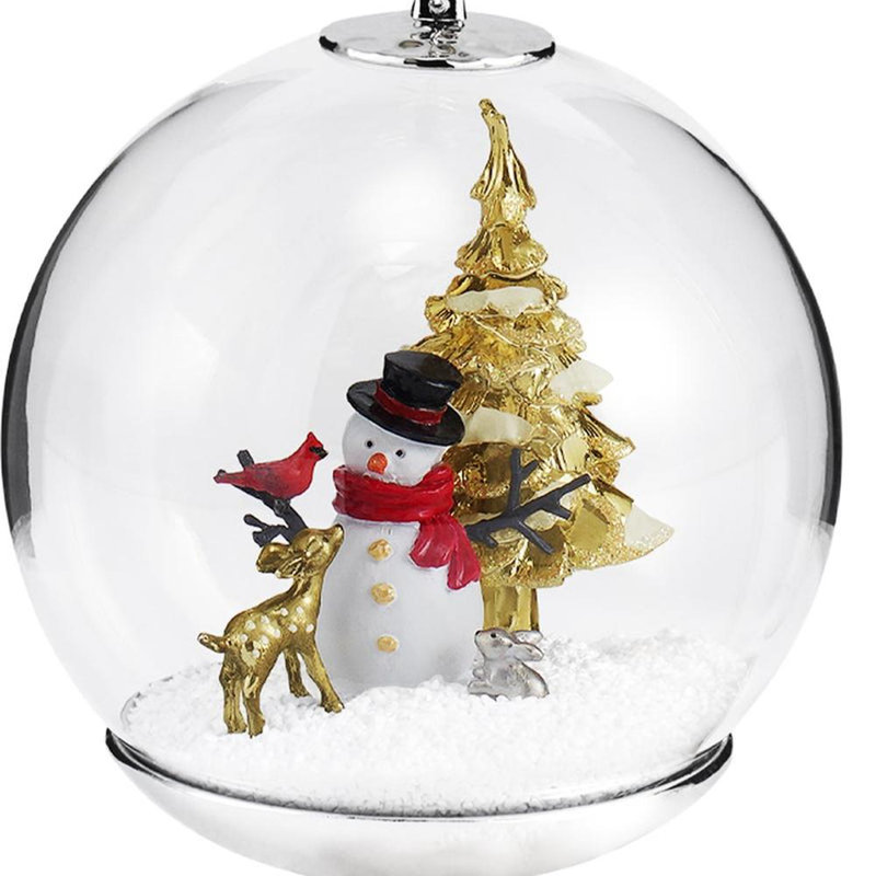 Holiday 6'' Handmade Ball Ornament