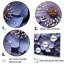 «Buttercups Lavender II - Buttercups», ensemble de reproduction d'art mural-1811696352-1811696353