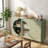 Chanyah 47.2" W Kitchen Sideboard with 3 Drawers & Wine Glass Holder-1917966313